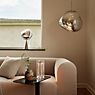 Tom Dixon Melt Cone Fat Table Lamp LED silver/silver application picture