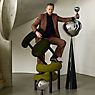 Tom Dixon Melt Cone Fat Vloerlamp LED zwart/zilver productafbeelding