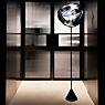 Tom Dixon Melt Cone Slim Stehleuchte LED silver - switchable application picture