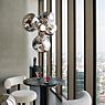 Tom Dixon Melt Mini Hanglamp LED 4-lichts zilver productafbeelding