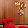 Tom Dixon Melt Mini Pendant Light LED 4 lamps gold application picture