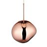 Tom Dixon Melt, lámpara de suspensión LED cobre, 28 cm