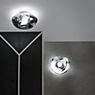 Tom Dixon Melt, lámpara de techo/pared LED cromo, 30 cm - ejemplo de uso previsto