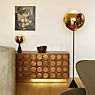 Tom Dixon Mirror Ball Fat Table Lamp LED gold application picture