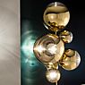 Tom Dixon Mirror Ball Vloerlamp LED 7-lichts goud productafbeelding