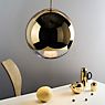 Tom Dixon Mirror Ball, lámpara de suspensión LED dorado - ø25 cm - ejemplo de uso previsto