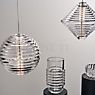 Tom Dixon Press Cone Pendant Light LED transparent - 2,700 K application picture
