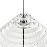 Tom Dixon Press Cone, lámpara de suspensión LED transparente - 2.700 K