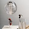 Tom Dixon Press Sphere Suspension LED transparent - 2.700 K - ø30 cm - produit en situation