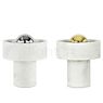 Tom Dixon Stone Acculamp LED marmer/zilver