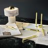 Tom Dixon Stone Lampe de table laiton/marbre - produit en situation