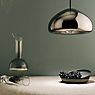 Tom Dixon Void Suspension LED laiton - ø30 cm - produit en situation