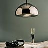 Tom Dixon Void Suspension LED laiton - ø30 cm - produit en situation