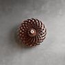 Tom Rossau TR5 Wall Light aluminium brushed - copper - 40 cm application picture