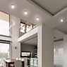Top Light Dela Lampada da soffitto rosone nichel opaco - 10 cm - G9 - immagine di applicazione