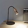 Top Light Neo! Lampe de table LED laiton/câble noir - produit en situation
