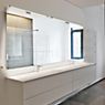 Top Light Only Choice Mirror Wall Light LED white matt, white edition - 60 cm application picture