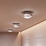 Top Light Paxx Ceiling Light LED chrome matt/nickel - lens matt application picture