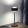 Top Light Puk! 120 Eye Avantgarde Lampe de table LED noir-bois/chrome - lentille mat - produit en situation