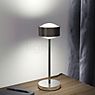 Top Light Puk! 120 Eye Avantgarde Lampe de table LED noir-bois/chrome - lentille mat - produit en situation