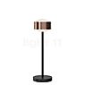 Top Light Puk! 120 Eye Avantgarde Table Lamp LED copper brushed/black matt - lens matt