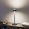 Top Light Puk! 80 Eye Avantgarde Lampe de table LED anthracite mat/chrome - lentille mat - produit en situation