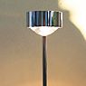 Top Light Puk Eye Table Bordlampe LED hvid mat/krom - 37 cm