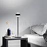 Top Light Puk Eye Table Tafellamp LED zwart mat/chroom - 37 cm productafbeelding