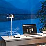 Top Light Puk Maxx Eye Table Lampada da tavolo LED cromo opaco - 47 cm - immagine di applicazione