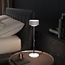 Top Light Puk Maxx Eye Table Lampe de table LED blanc mat/chrome - 37 cm - produit en situation