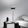 Top Light Puk Maxx Eye Table Lampe de table LED chrome - 37 cm - produit en situation