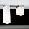 Top Light Quadro Lampada da soffitto rosone cromo lucido - 20 cm - E27 - immagine di applicazione
