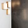 Tunto Cube Lampada da soffitto/parete LED rovere - L - immagine di applicazione