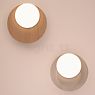 Tunto Dot 02 Wall Light LED oak/white , discontinued product application picture