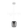 Umage Acorn Cannonball Hanglamp wit smoke/staal