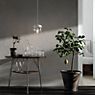 Umage Acorn Cannonball Pendant Light white brass application picture