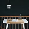 Umage Acorn Cannonball Pendant Light white brass application picture