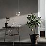 Umage Acorn Cannonball Pendant Light white smoke/steel application picture
