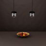 Umage Acorn Cannonball Pendant Light with 2 lamps black brass