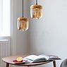 Umage Acorn Cannonball Pendant Light with 2 lamps black copper application picture