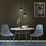 Umage Acorn Cannonball Pendant Light with 2 lamps black stainless steel application picture