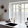 Umage Acorn Cannonball Pendant Light with 2 lamps white smoke/steel application picture