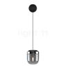 Umage Acorn Cannonball Pendelleuchte schwarz Smoked/Stahl