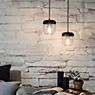 Umage Acorn Pendant Light amber/brass, cable white application picture