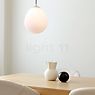 Umage Around the World Pendant Light cover black/cable white - baldachin round - 27 cm application picture
