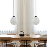 Umage Around the World Pendant Light cover black/cable white - baldachin round - 27 cm application picture