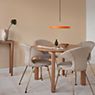 Umage Asteria Hanglamp LED oranje - Cover messing productafbeelding