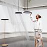 Umage Asteria Hanglamp LED wit - Cover messing & zwart productafbeelding