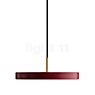 Umage Asteria Mini Lampada a sospensione LED rosso - Cover ottone , Vendita di giacenze, Merce nuova, Imballaggio originale