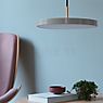 Umage Asteria Pendant Light LED blue - Cover brass application picture